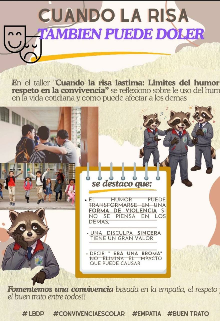 La risa también puede doler